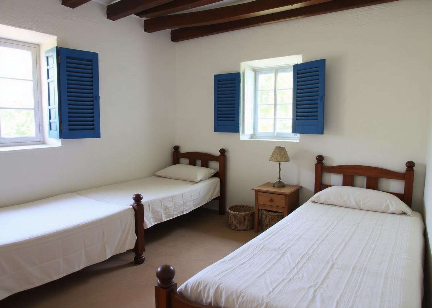 Shared twin room